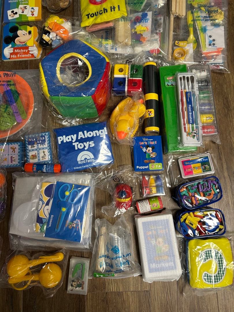 DWEディズニー英語システム　プレイアロングセット