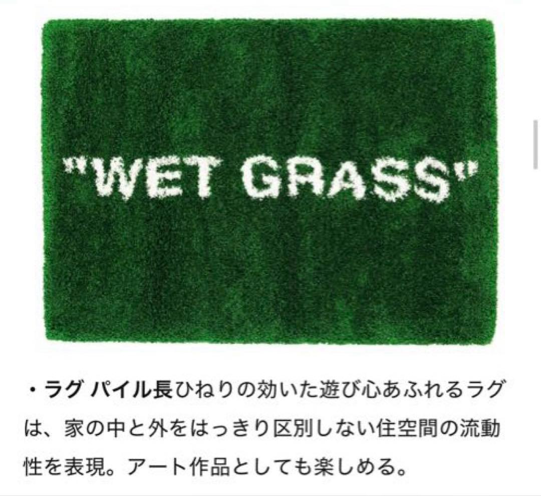 Virgil Abloh x IKEA Wet Grass ラグマット