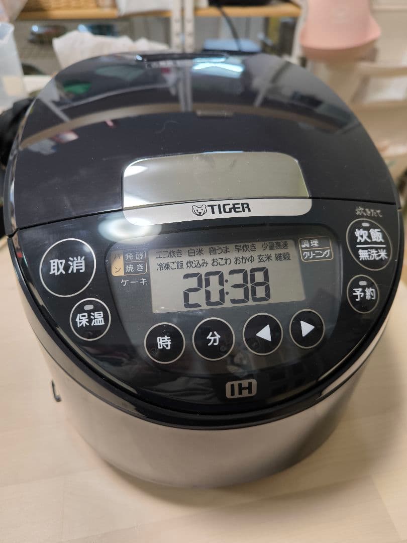 TIGER IHジャー炊飯器 JPW-Y100 25年製 5.5号炊き