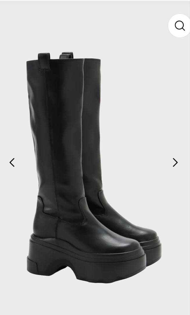 靴 the toe Jungfern Long Boots