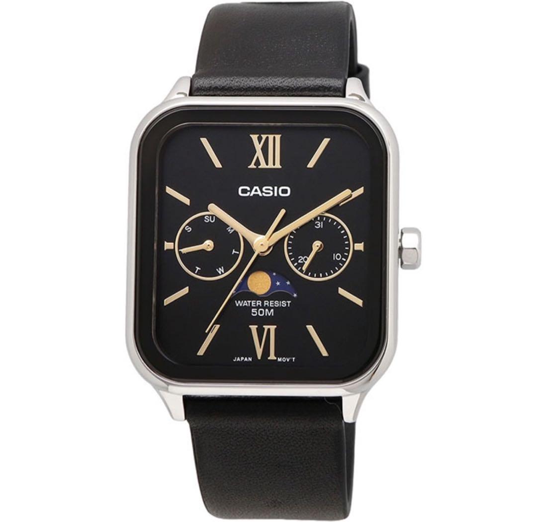 CASIO Moon phase メンズ 腕時計 MTP-M305L-1A2V