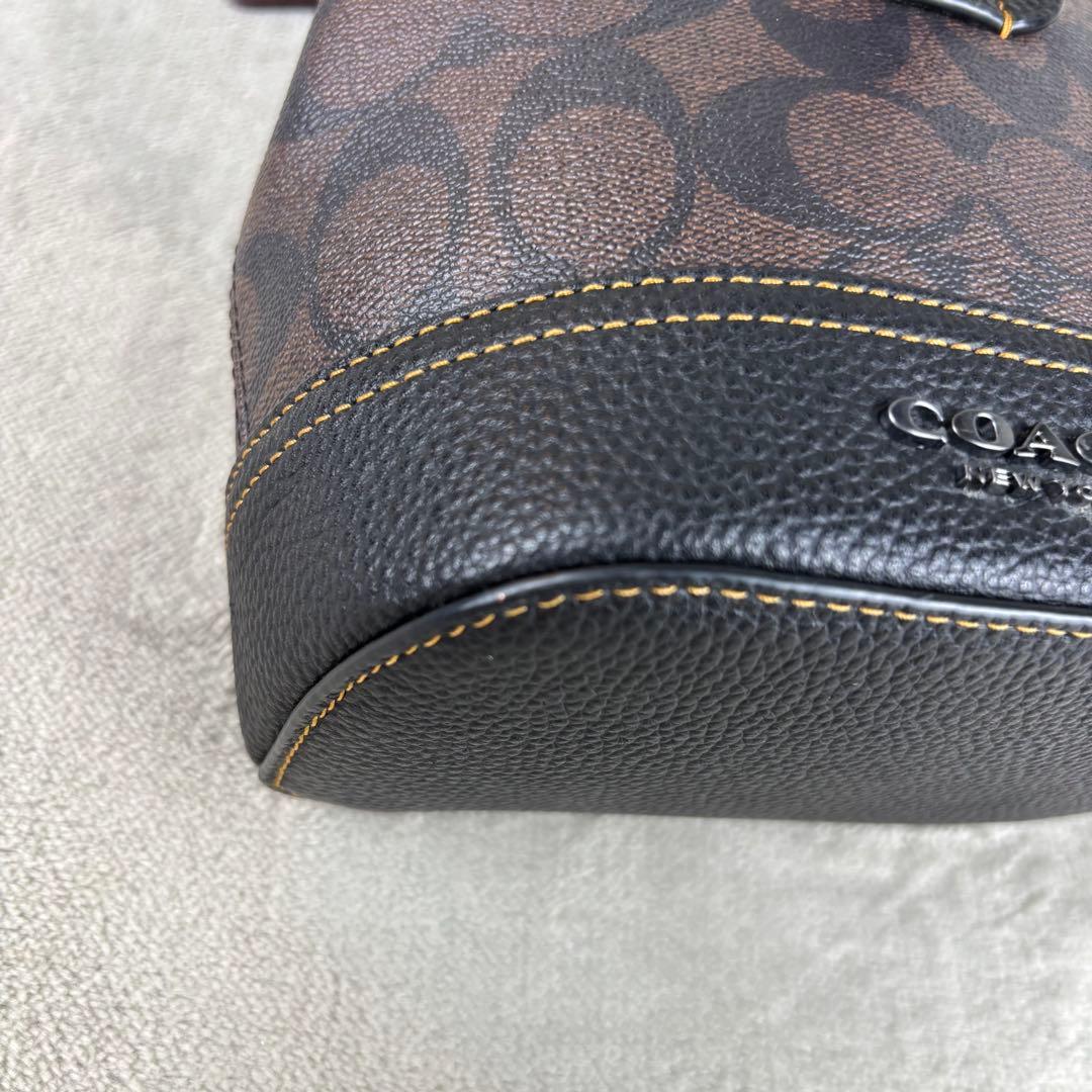 ★極美品★ COACH PVC クロスボディバッグ ハドソン シグネチャー