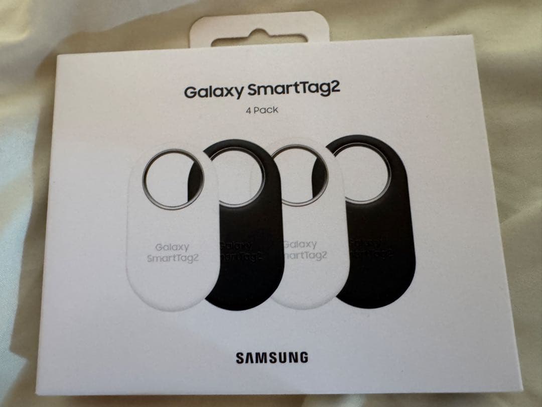 Galaxy SmartTag2 スマートタグ2 紛失防止タグ ホワイト　セット