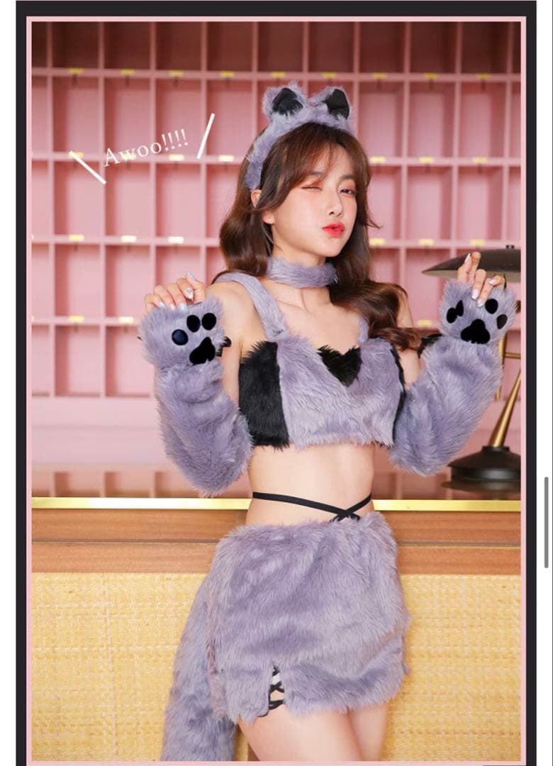 マリームーン　オオカミ　コスプレ　ウルフ