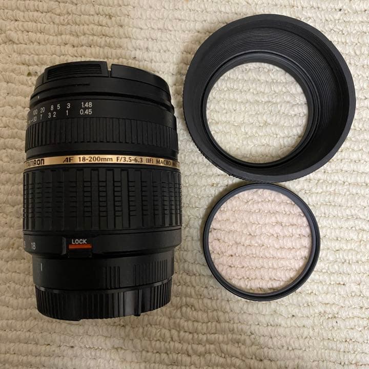 タムロンマクロ 18-200mm F/3.5-6.3 XR　ソニーAマウント用