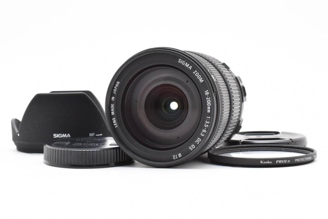 SIGMA DC 18-200mm F3.5-6.3 OS キャノン用 #822