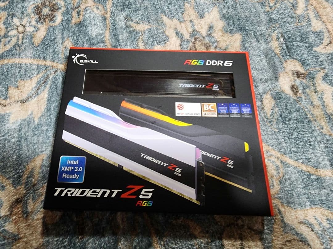 G.SKILL DDR5 5600Mhz 64GB（32GB x 2枚）