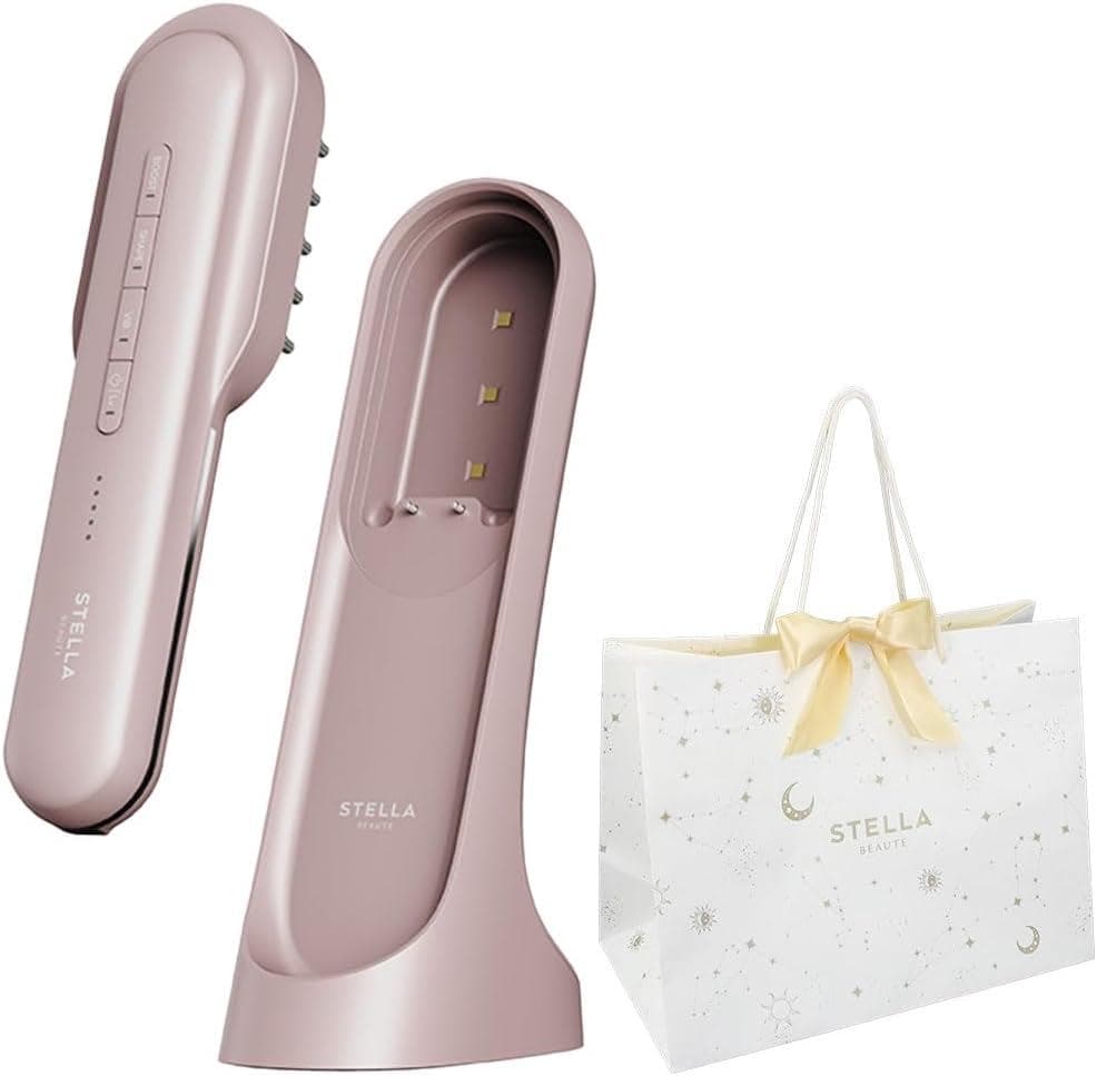 STELLA BEAUTE レーザー & EMSリフトブラシ PRO 2.0 桃