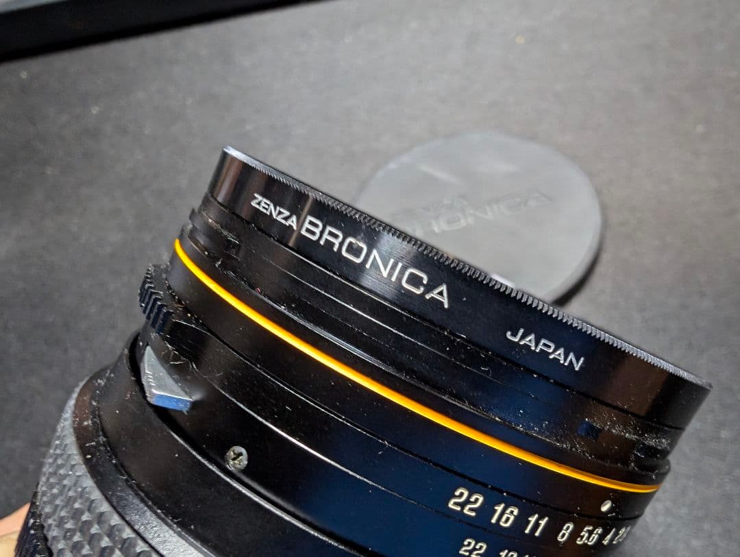 ZENZANON-S 80mm F2.8 MFレンズ (ブロニカSQ用)