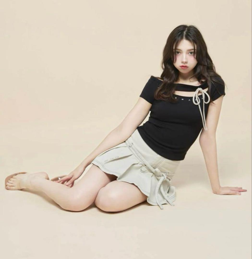 トップス andmary Dada ribbon tops