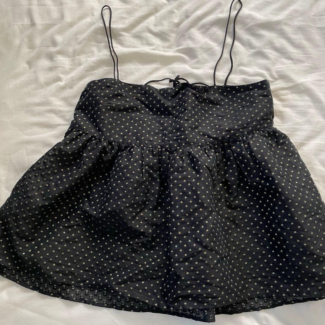 ヌキテパ×TOMORROWLAND ラメジャカードキャミソール