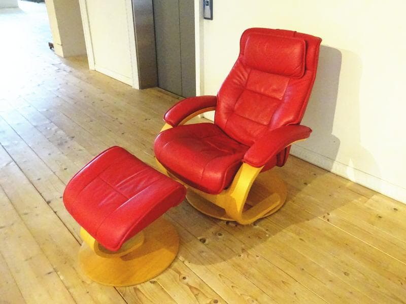 No　シモンズ　フィヨルド　ムスタング　1P　リクライニングチェア　フット