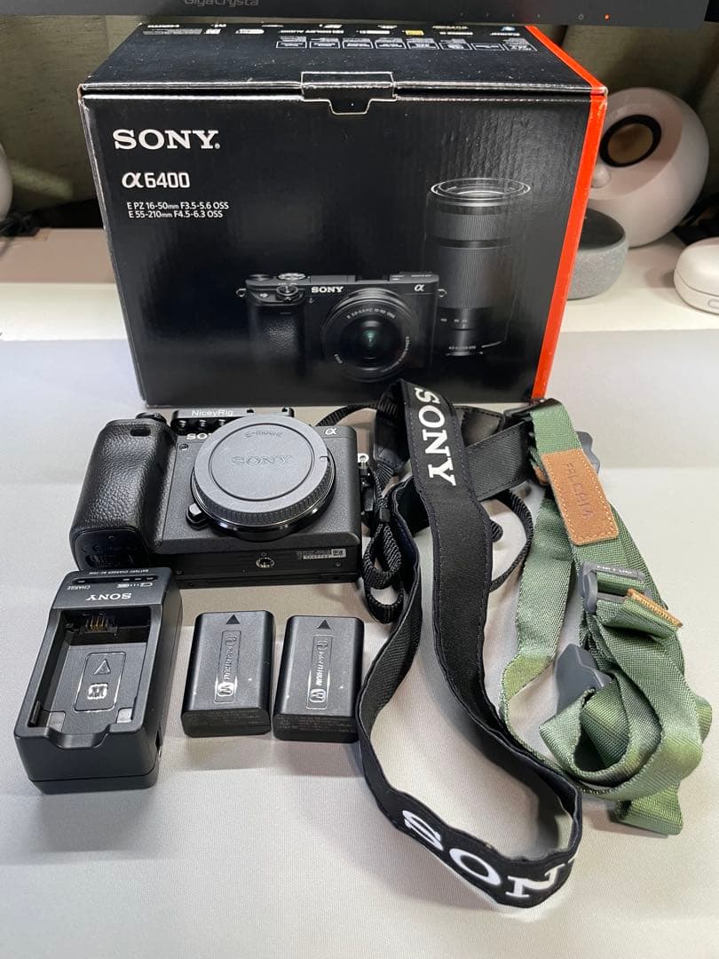 【美品・傷無し】　Sony α6400 ボディ　ミラーレス　　一眼　カメラ