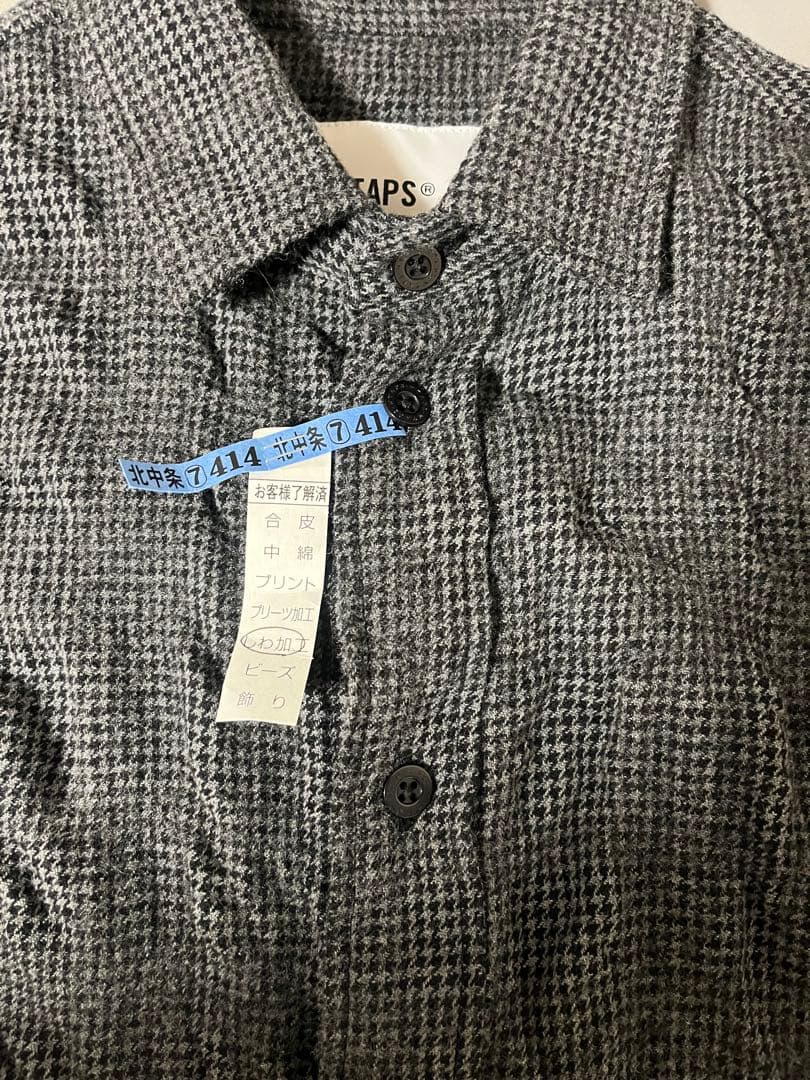 WTAPS チェック柄 長袖シャツ サイズX 02