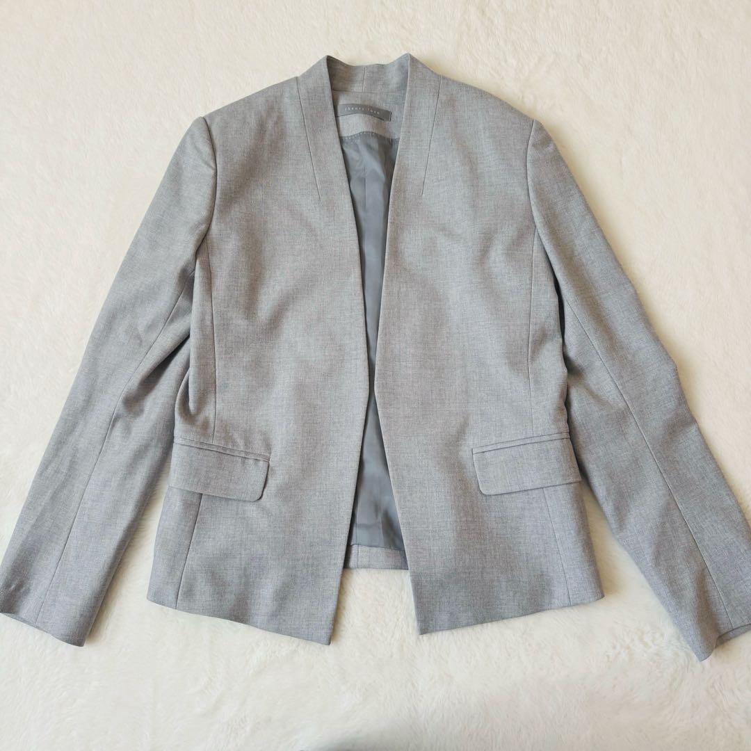 theory luxe パンツセットアップ　フォーマル　ビジネス　グレー　40