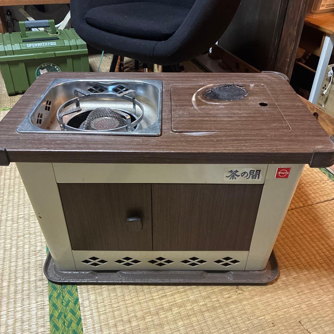 レトロ石油ストーブ フジカ　茶の間　動作品