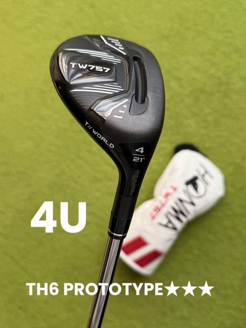 ホンマ TW757 4U 21° VIZARD TH6 PROTOTYPE★★★