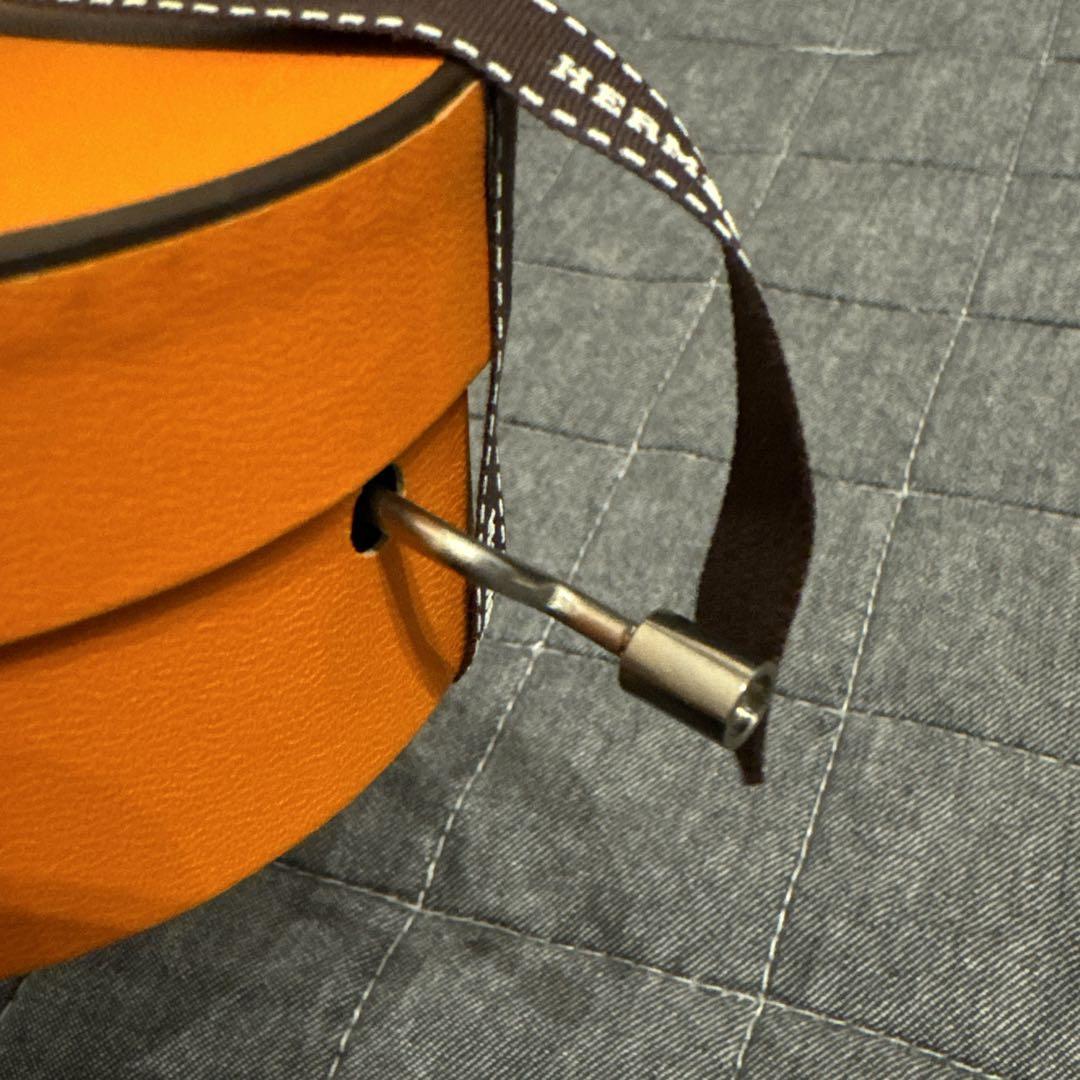 希少 HERMES エルメス オルゴール 非売品 サンタが街にやってくる 手回し