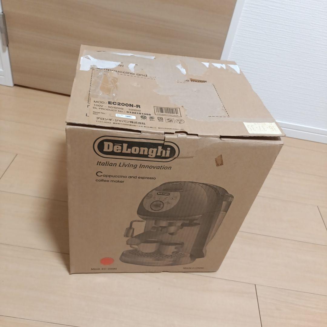 デロンギ エスプレッソ・カプチーノメーカー Mod.EC200N-R