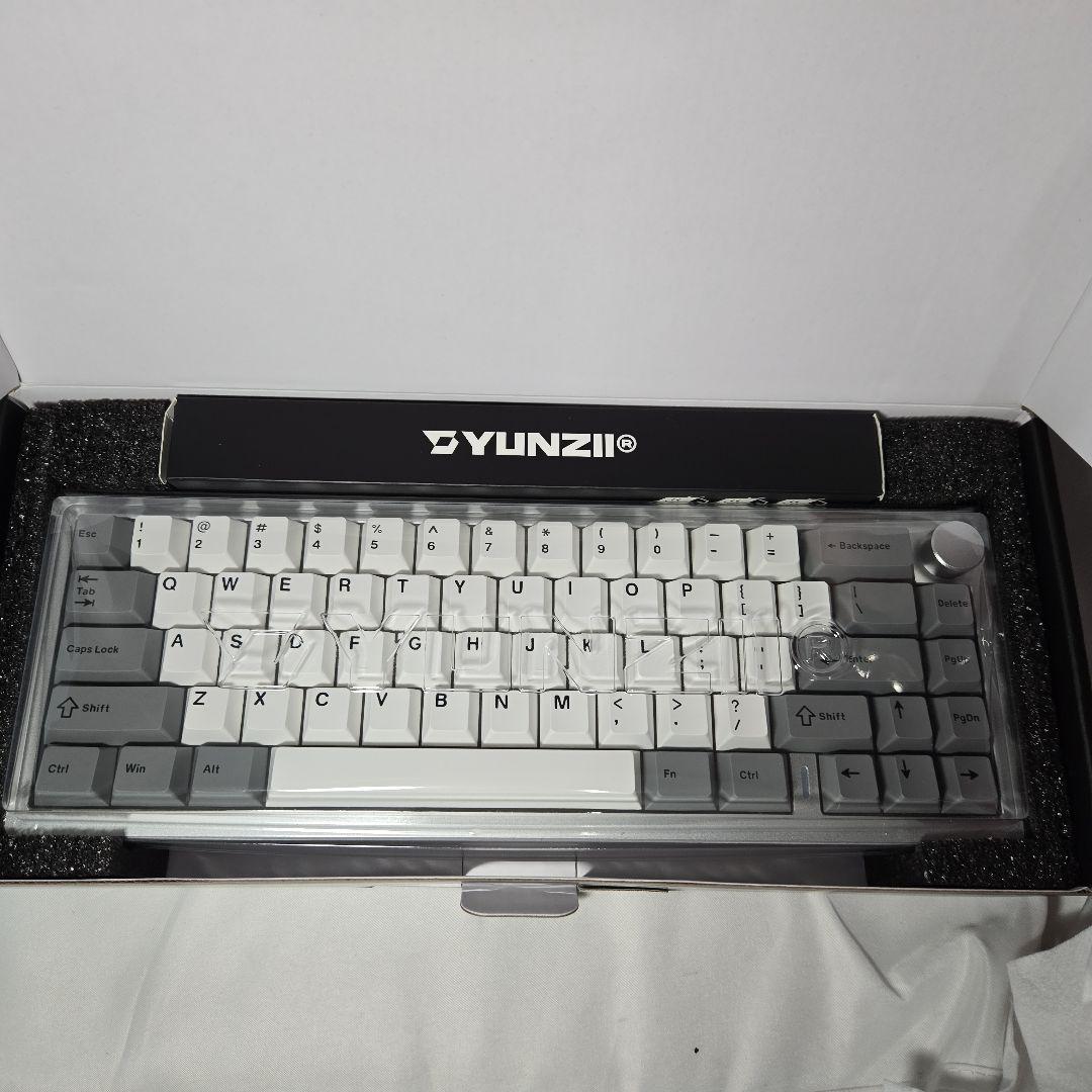 YUNZII AL68 メカニカルキーボード ワイヤレス