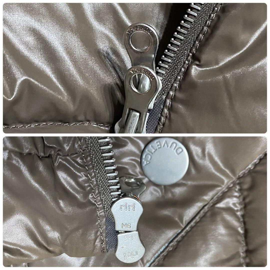 DUVETICA・デュベティカ・ダウンコート・ファー・ブラウン・M相当