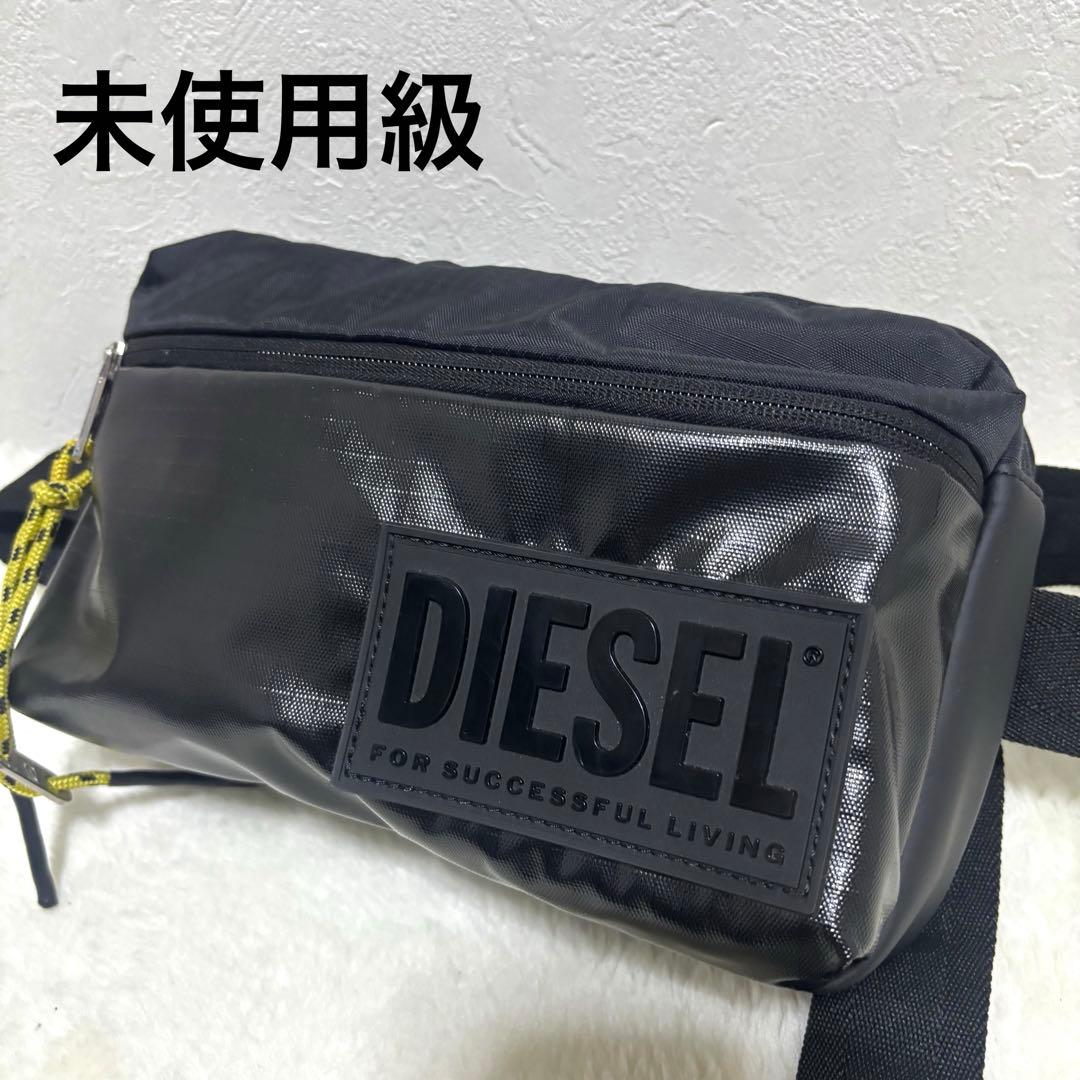 未使用級✨DIESEL ディーゼル BIG ラバー ロゴ ショルダーバッグ