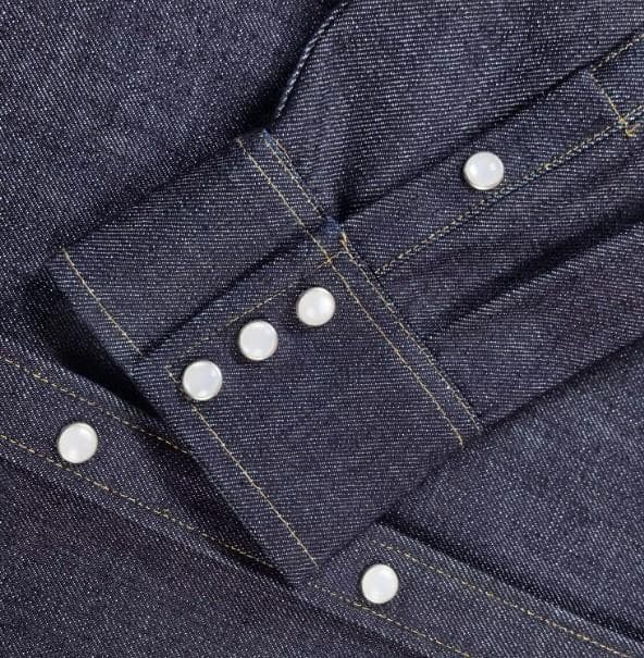 送料無料/新品未使用　DOUBLE RRL ダークデニムノンウォッシュ シャツ