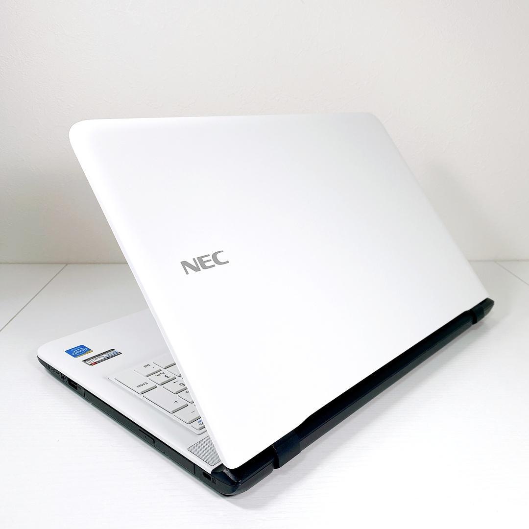 すぐに使える✨大容量1000GB✨写真や動画の保存に✨NECノートパソコン✨02