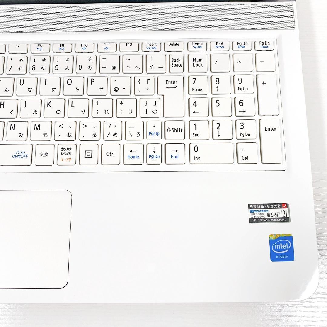 すぐに使える✨大容量1000GB✨写真や動画の保存に✨NECノートパソコン✨02