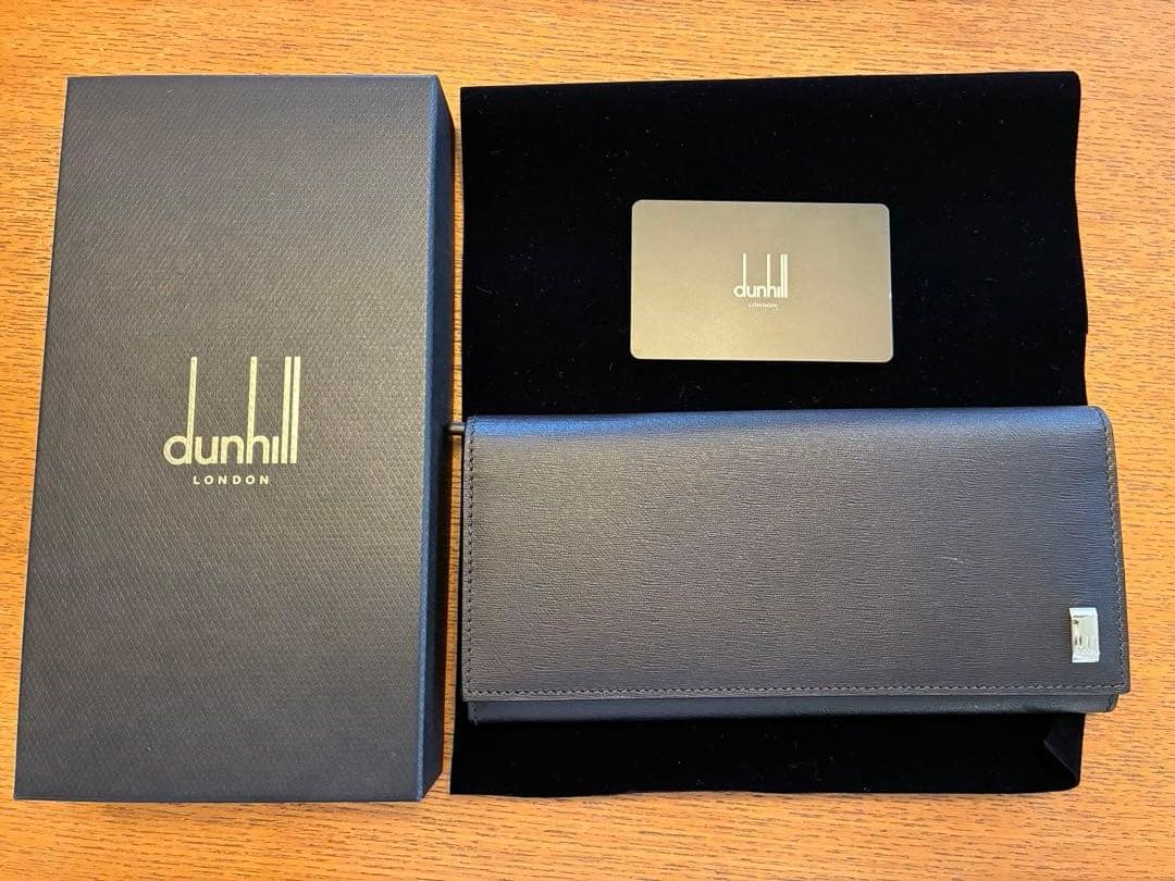 dunhill FP1010E ブラック　レザー 長財布
