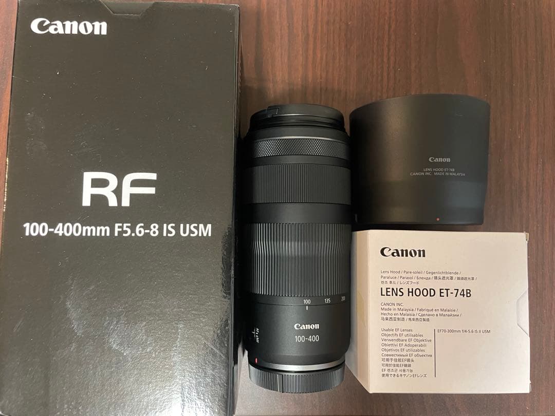 Canon RF100-400mm F5.6-8 IS USM 望遠レンズ