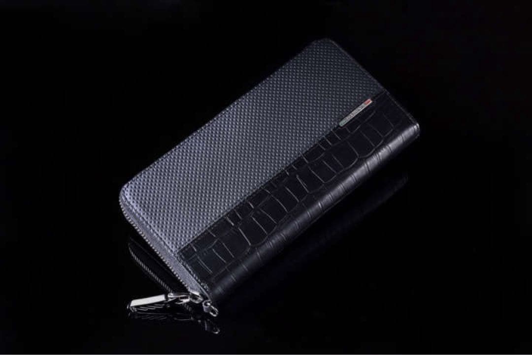 ノイインテレッセ 織戸学　コラボ　長財布　黒　ブラック