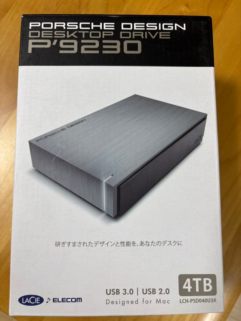 LaCie Porsche Design P9230 4TB 外付けHDD