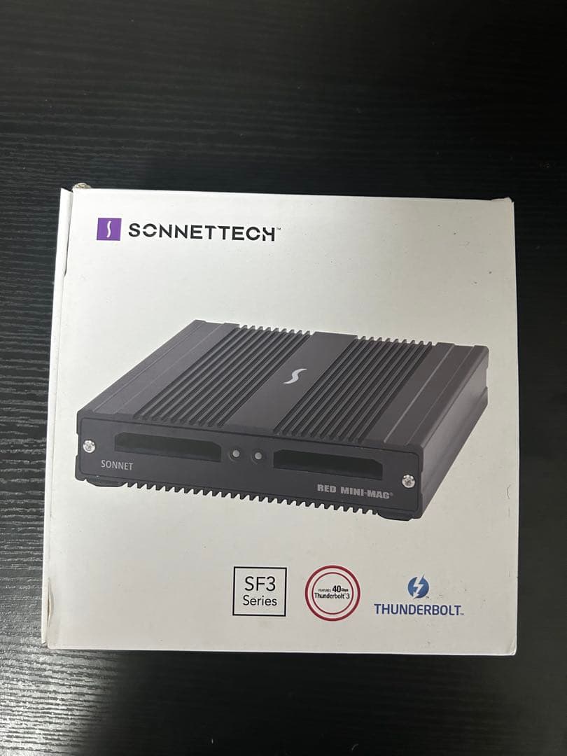 外付けハードディスク・ドライブ SONNET RED MINI-MAG PRO CARD READER