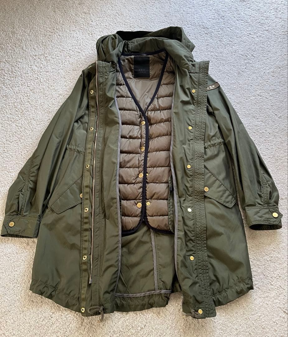 リリー⭐︎ TATRAS タトラス インナーベスト付き モッズコート