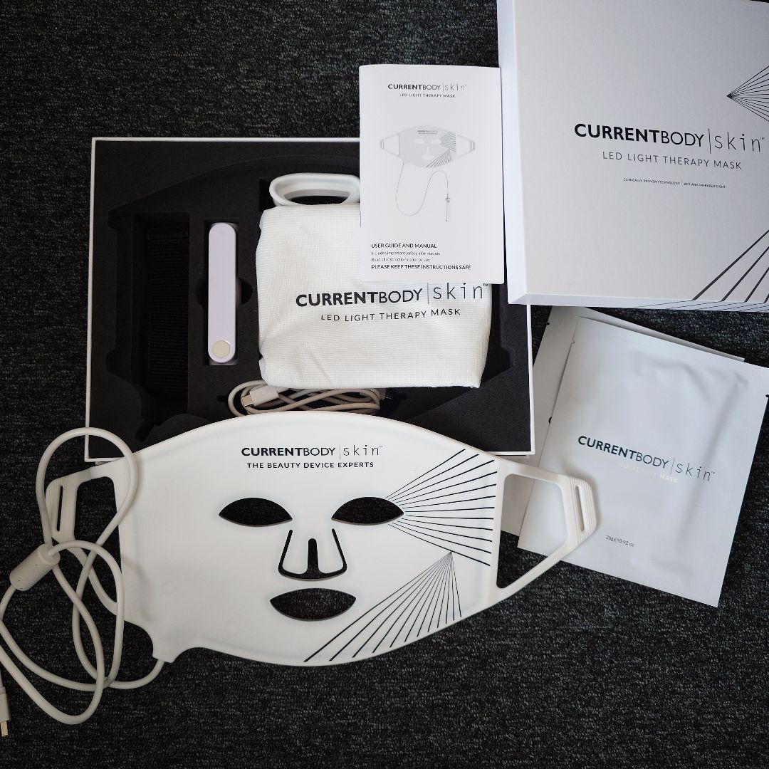 美品CurrentBody Skin カレントボディ LEDライトセラピーマスク