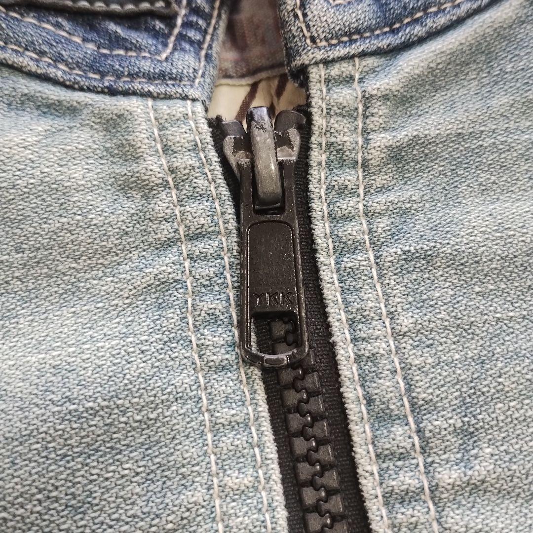 最終値下！BLUEBLUEブルーブルー藍染グラデーションデニムポンチョ馬聖林公司