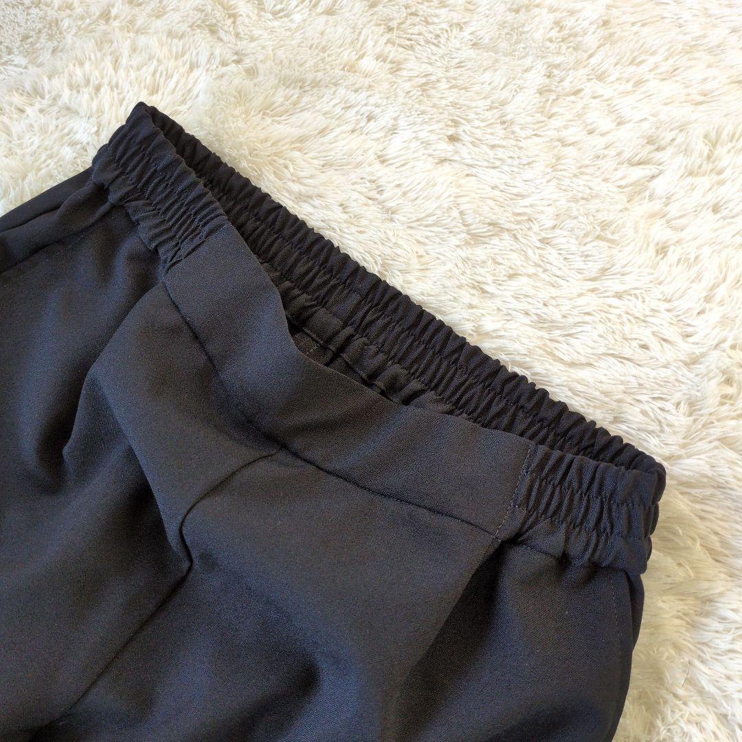 mica&deal　 バックプリーツ　　38　ネイビー　セレモニー