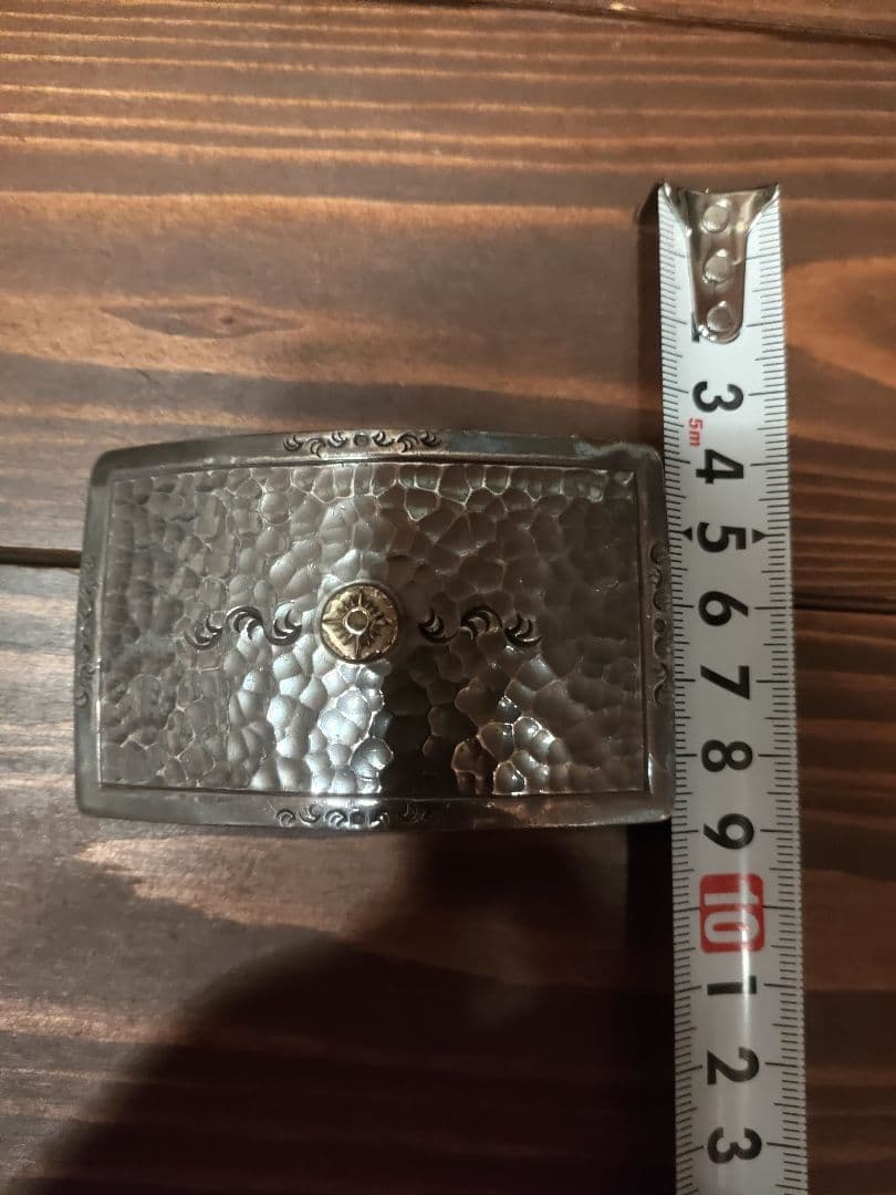 ARIZONA FREEDOM SV925 K18 太陽神 バックル 唐草 叩き