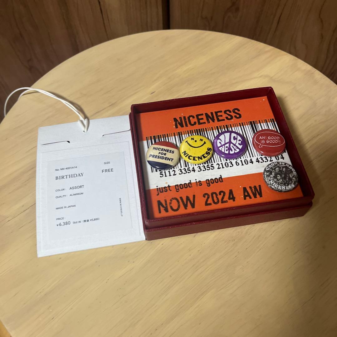 NICENESS BIRTHDAY 2024年AW