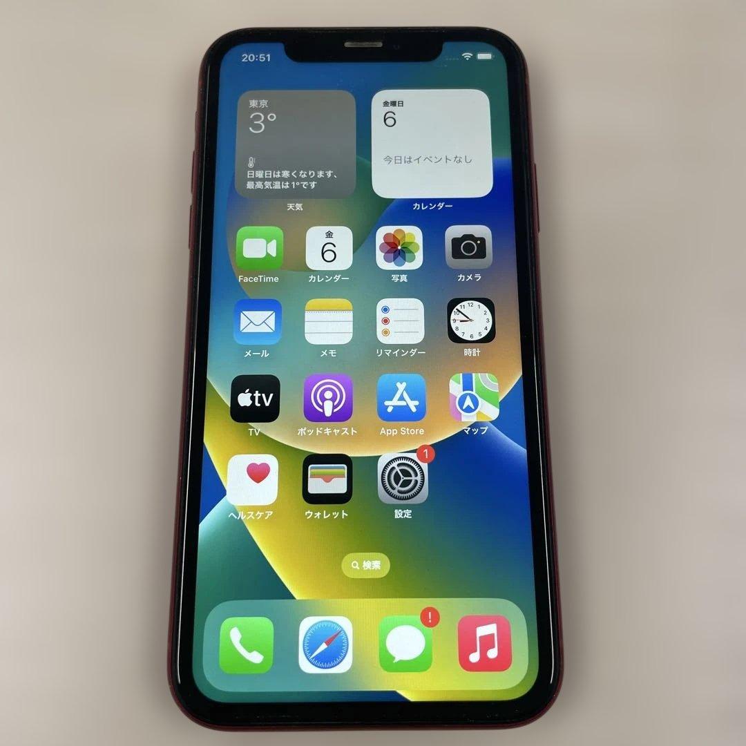 スマートフォン本体 Apple iPhoneXR 64GB