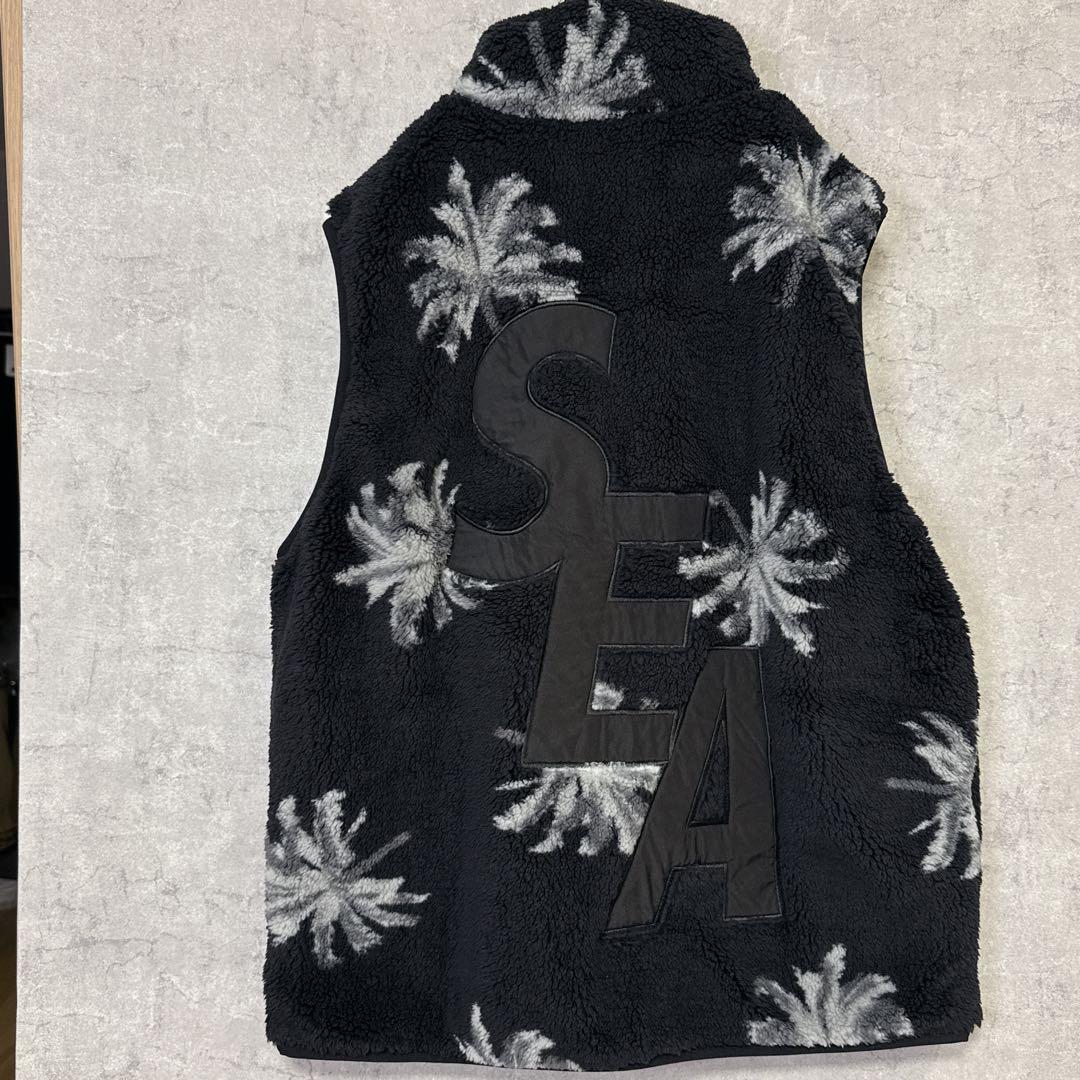 【タグ付き】WIND AND SEA PALM TREE フリースベスト　XL
