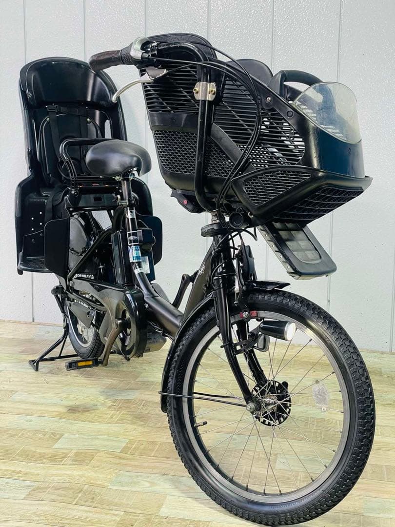 3138ヤマハ12.3アンペア3人乗り対応20インチ子供乗せ　電動アシスト自転車