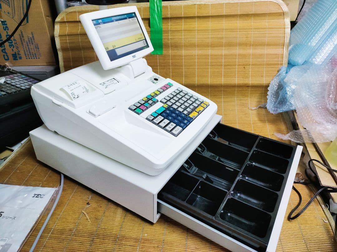 テックレジスター　MA-2055-V2　店名無料　インボイス対応　405505