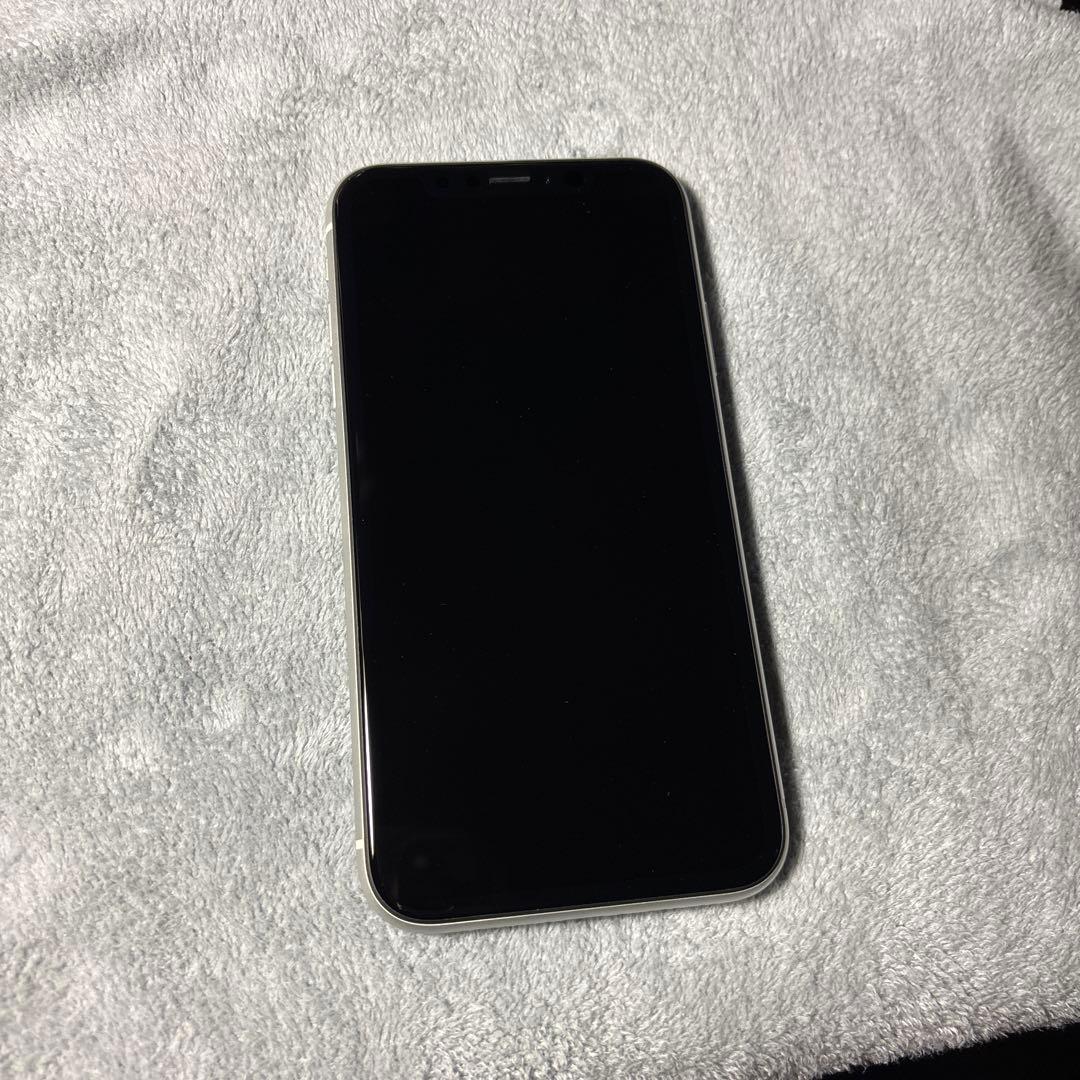 美品Apple iPhone XR ホワイト バッテリー91%