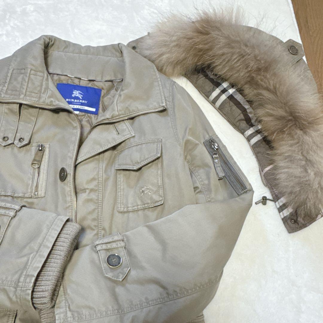 サリーさま♡【BURBERRY】バーバリー モッズコート カーキベージュ40