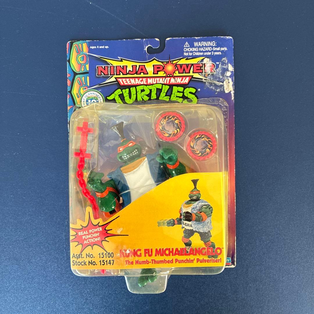 ニンジャタートルズ　カンフーミケランジェロフィギュア