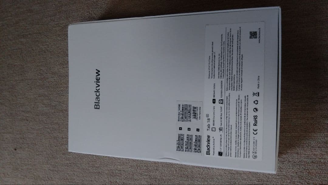 Blackview Tab 18 タブレット