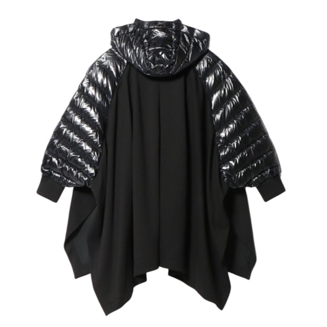 HERNO ヘルノ ポンチョ ダウン 切替 アシンメトリーヘム コート 極美品✨