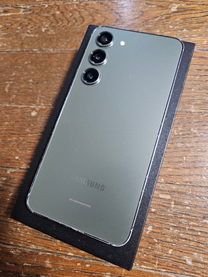 SIMフリー Galaxy S23 グリーン 256GB SM-S911N海外版